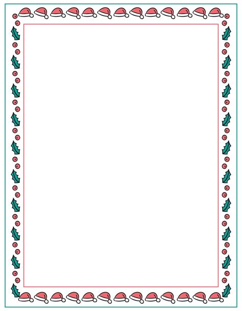 Letter Template With Border